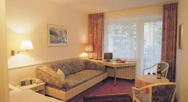 Двухместный номер Standard с балконом Kurhotel Weber