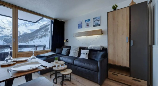 Au 3ème ciel Tignes - Vue Lac & Montagnes - Proche pistes - Idéal 2 adultes + 2 enfants