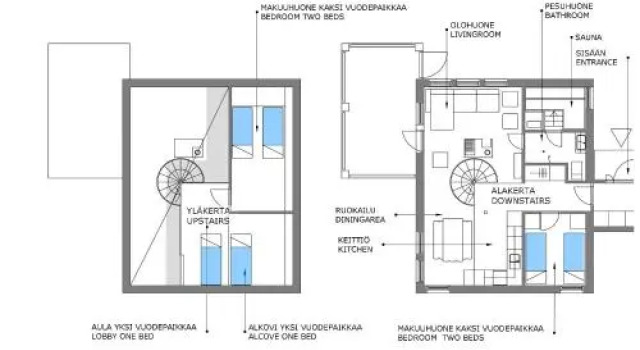 Tunturipöllö 2, Забронировать Апартаменты/квартира Апартаменты Куусамо, Апартаменты/квартира
