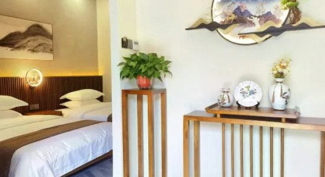 Люкс Yimu Yiqi Homestay (Cangzhou Ancient City Shop)