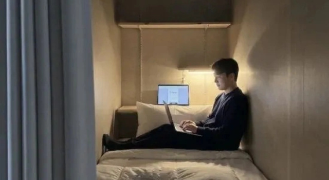 Мужская капсула 스테이업 일산캡슐호텔 고양 STAYUP ILSAN Capsule Hotel Goyang