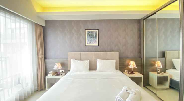 Luxurious Studio Apartment at Galeri Ciumbuleuit 3 near UNPAR By Travelio, Rezervovat Apartmán Apartmány v Bandung, poblíž Adventist Hostpital, Apartmán