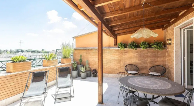 Апартаменты Rental in Rome Constance Terrace Apartment