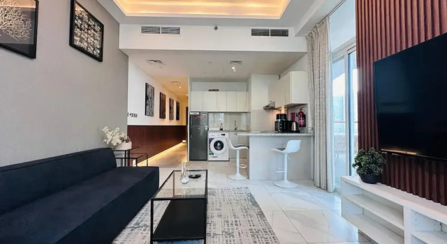 Апартаменты Standard Premium 2 Bedroom with Burj Khalifa and Canal view in Millennium Binghatti Residence
