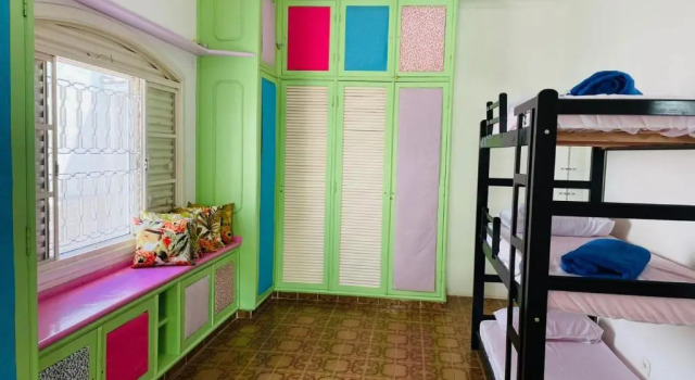 Кровать в общем номере (женский номер) Hostel Litoral