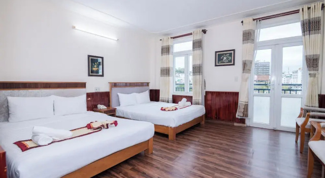 Люкс c 1 комнатой с видом на город ANH ĐÀO HOTEL