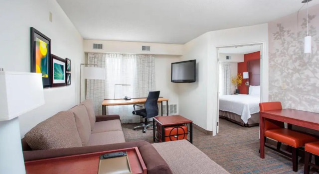 Двухместный люкс c 1 комнатой Residence Inn by Marriott Topeka