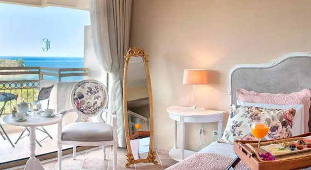 Одноместный номер Deluxe с видом на море Hotel Carina