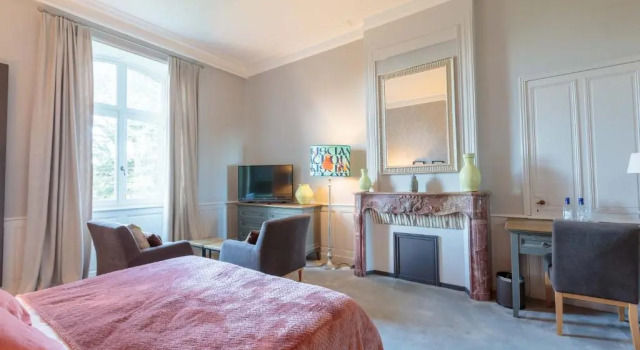 Двухместный номер Standard с видом на сад Hôtel Château de Didonne