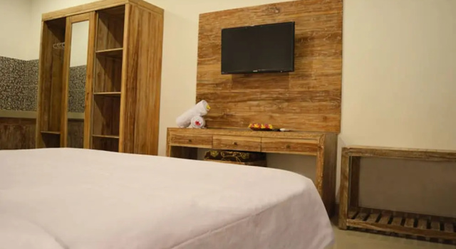 Двухместный номер Standard с красивым видом из окна Tirtha Canggu Suites