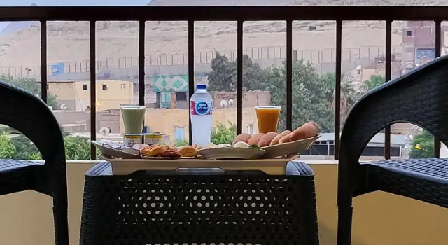 Трёхместный номер Deluxe с балконом pyramids middle east circle inn