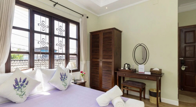 Двухместный люкс Standard с видом на сад Christina's Da Lat - Bich Dao Villas