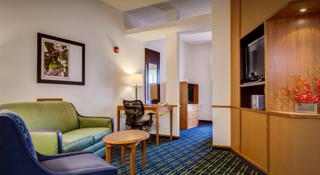 Двухместный люкс Fairfield Inn and Suites by Marriott Indianapolis/ Noblesville