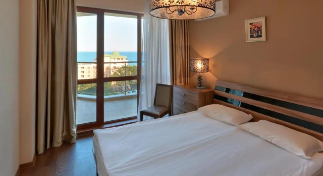 Апартаменты c 1 комнатой с балконом Apart Hotel Golden Line