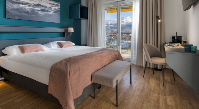 Номер Superior Alp Art Hotel Monthey