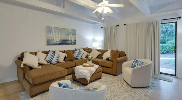 Hilton Head Retreat Gated Villa, Pets OK, Забронировать Дом для отпуска Хилтон-Хед-Айленд Lowcountry, рядом с Palmetto Dunes Club