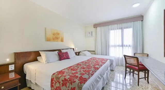 Двухместный номер Standard с балконом Hotel Dan Inn Campinas Cambuí - Um Hotel Clássico em Campinas By Nacional Inn
