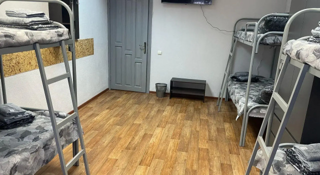 Кровать в общем номере Мини Хостел