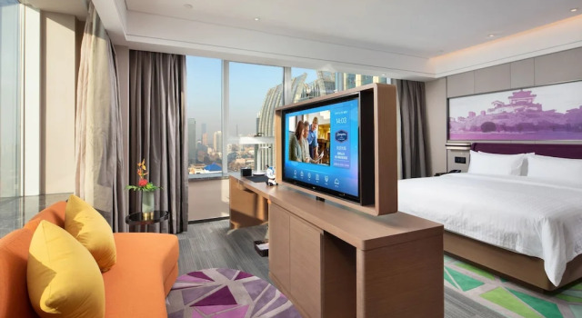 Двухместный номер Deluxe Hampton By Hilton Handan Congtai