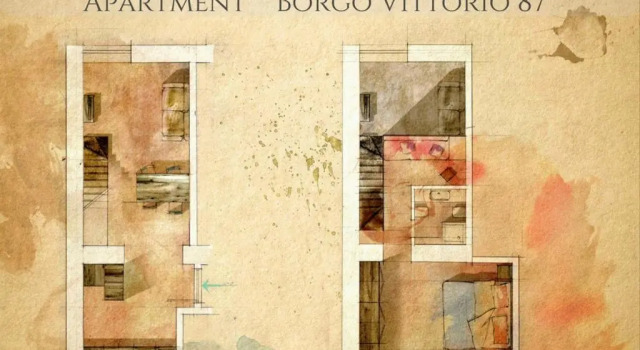 Апартаменты Appartamento Borgo Vittorio