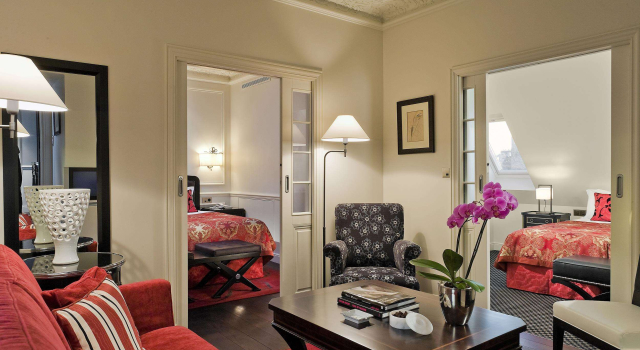 Пентхаус с 2 комнатами Hôtel Keppler