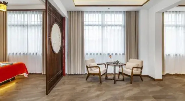 Семейный люкс с 2 комнатами Leisure Garden | Wild Luxury Secret Garden Bed and Breakfast (Phoenix Hongqiao Branch)