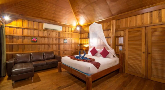 Двухместный номер Deluxe с видом на море Thiw Son Beach Resort