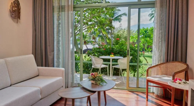Двухместный номер с видом на сад Hilton Hotel Tahiti