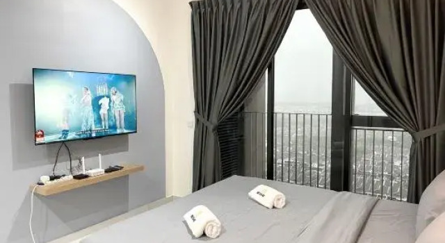SkyTree Dualkeys Studio Apartment R1 | Bukit Indah, Rezerwuj Apartament Bukit Indah 
