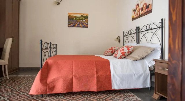 Двухместный номер Standard с балконом B&B Palazzo Tornabene