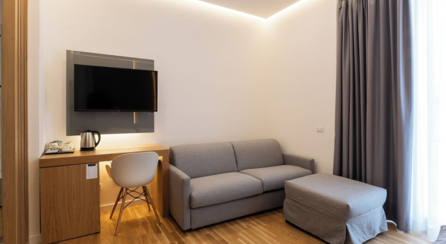 Четырёхместный номер Deluxe с балконом Concept Terrace Hotel