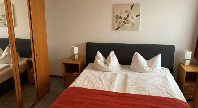 Апартаменты с балконом Familien- und Aparthotel Strandhof