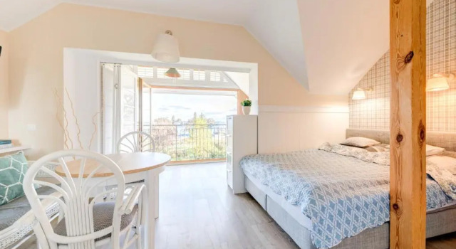 Семейный номер Standard с видом на море Villa Pastelowa