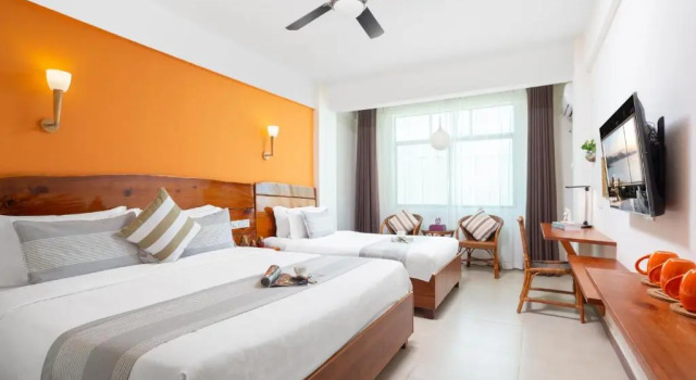 Трёхместный семейный номер Standard Sunny Sanya Destination Hotel Haitang Bay