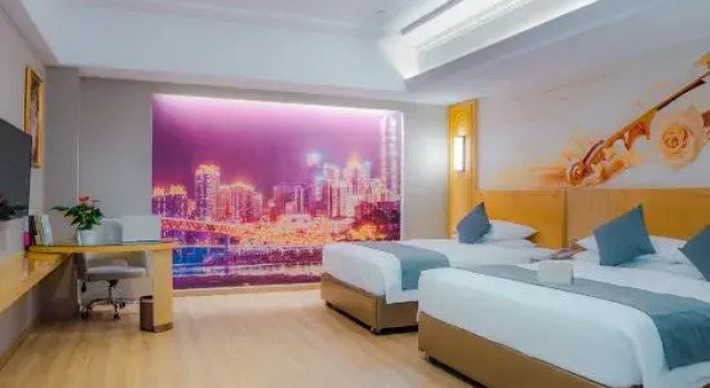 Premium Doppel Familie Suite 1 Schlafzimmer Vienna Hotel (Chongqing Jiefangbei Hongyadong Branch)