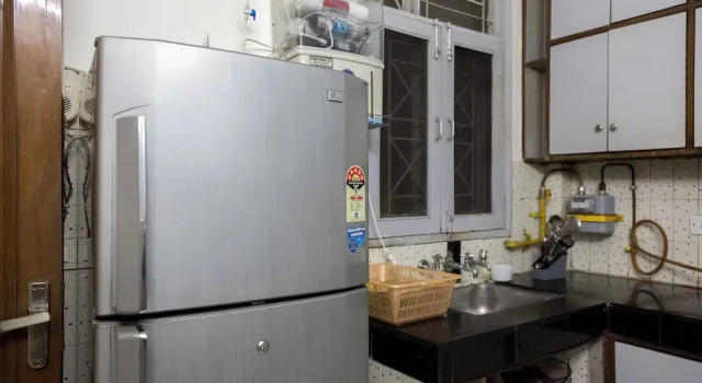 Кровать в общем номере Room-hauz Khas 3 Rooms BnB