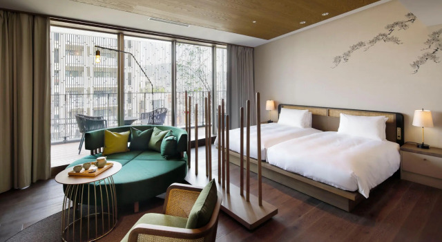Двухместный номер Deluxe GOOD NATURE HOTEL KYOTO
