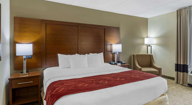 Двухместный люкс Comfort Suites At Virginia Center Commons