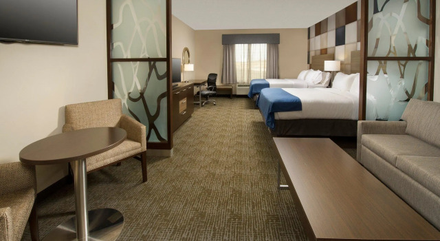 Четырёхместный люкс Holiday Inn Express Hotel & Suites Waco South by IHG