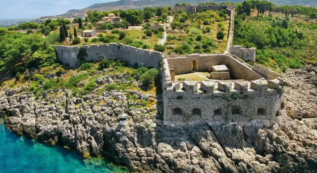 Коттедж Pylos Sunset Retreat With Panoramic Sea Views