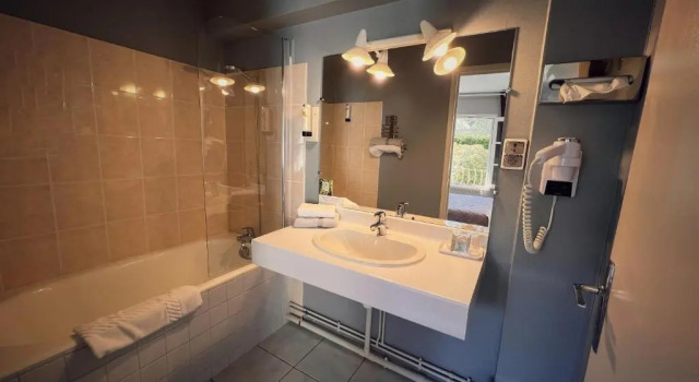 Трёхместный номер Standard Logis Hotel Restaurant des Voyageurs