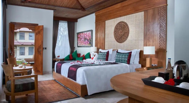 Двухместный номер Deluxe с видом на сад Sakti Garden Resort & Spa