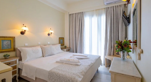 Двухместный номер Standard с балконом и с видом на море Kymata Hotel