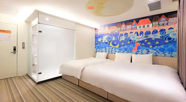 Luxo quarto Whoops Hotel