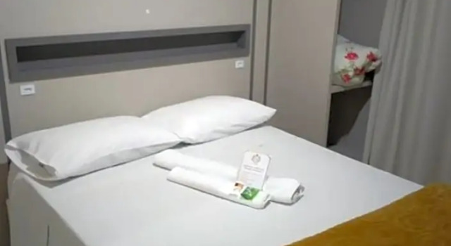 Двухместный номер Luxury с балконом и с красивым видом из окна Hotel Joaçaba