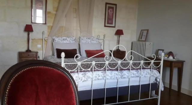 Двухместный номер Standard с балконом Chateau de la Grave