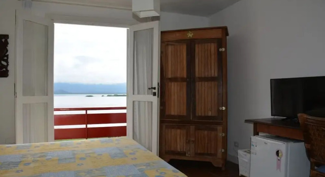 Двухместный номер Superior c 1 комнатой с видом на море Hotel Camboa Antonina - PR