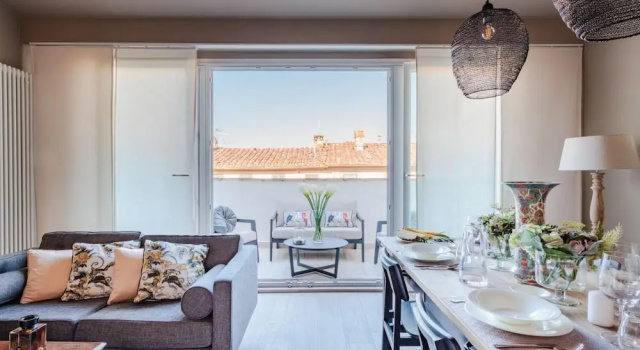 Casa Marta in Lucca With 2 Bedrooms and 1 Bathrooms