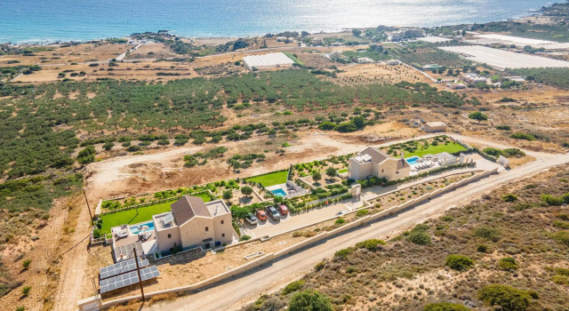 Villa Cielo I Free Heated Pool Stunning Seaview, Забронировать Вилла Виллы Фаласарна, рядом с Детский Пляж Фалассарна, Вилла