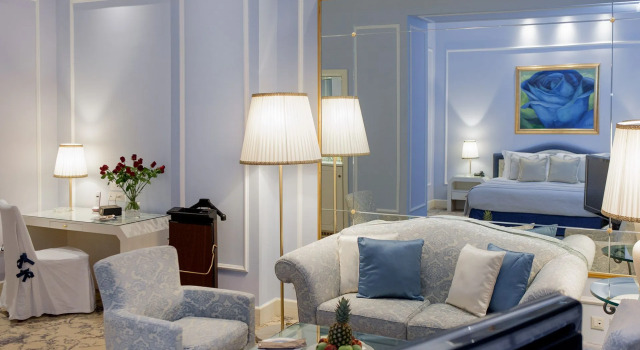 Двухместный люкс с видом на море Grande Albergo Delle Rose